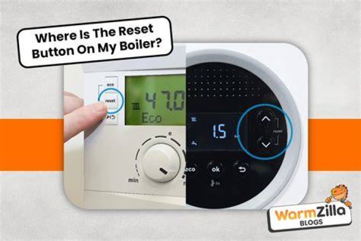 Where is the reset button on a Onan generator?